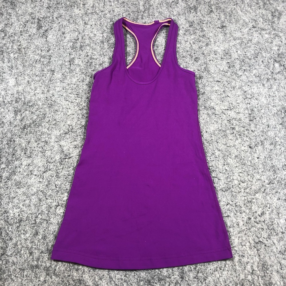 Lululemon Cool Racerback Tank Top Womens S Purple Yoga Workout Athletic